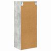 vidaXL Mueble colgante Gris Concreto 40 x 29,5 x 100 cm