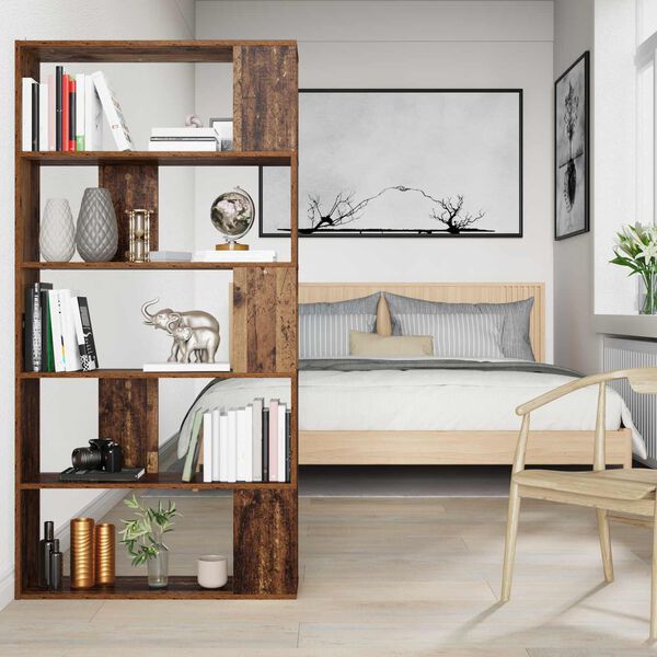 vidaXL Librer&iacute;a Madera vieja 80 x 24 x 159 cm Madera de ingenier&iacute;a