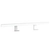 vidaXL L&aacute;mpara de espejo LED blanco c&aacute;lido 13 W 3000 K 80 cm
