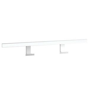 vidaXL L&aacute;mpara de espejo LED blanco c&aacute;lido 13 W 3000 K 80 cm