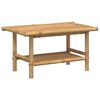 vidaXL Mesa de centro de bamb&uacute; 70x40x35 cm