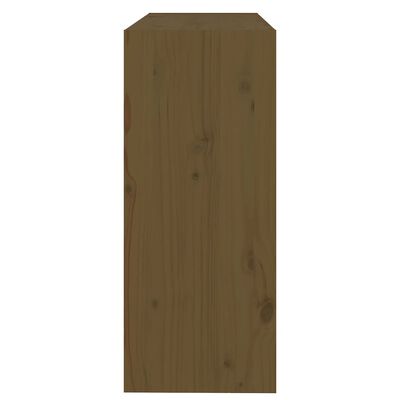 vidaXL Estantería/divisor espacio madera pino marrón miel 80x30x71,5cm