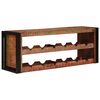 vidaXL Estante de Vino Marr&oacute;n 100 x 45 x 33 cm Madera reciclada maciza