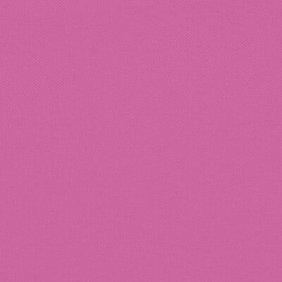 vidaXL Cojines de silla de jardín 2 uds tela Oxford rosa 50x50x7 cm