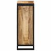 vidaXL Armario de Noche Marrón 40 x 30 x 80 cm Madera maciza de Mango