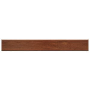 vidaXL Umbral de Ventana Madera Marr&oacute;n 60 x 10 x 4,5 cm PVC