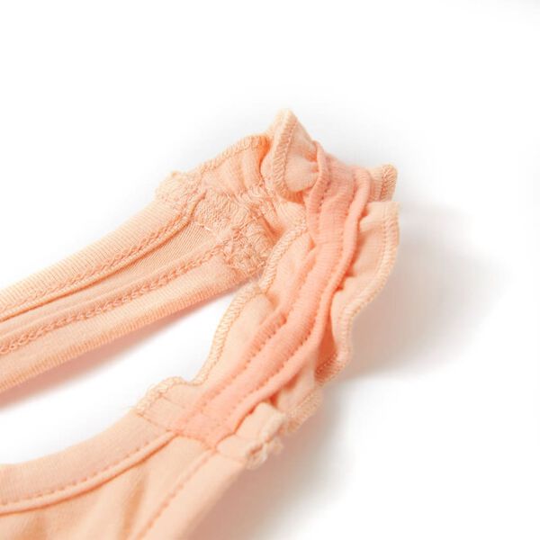 Camiseta de tirantes infantil naranja claro 92