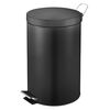 EKO Cubo de basura de pedal Classic 12 L negro