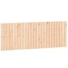 vidaXL Cabecero de cama de pared madera maciza de pino 159,5x3x60 cm