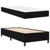 vidaXL Cama tipo Box Spring Negro 80 x 200 cm tela
