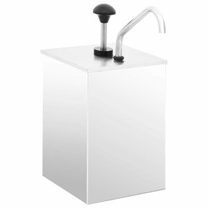 vidaXL Dispensador de salsa de acero inoxidable 3,5 L
