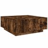 vidaXL Mesa de centro madera de ingenier&iacute;a roble ahumado 100x100x40 cm