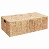 vidaXL Caja de Almacenamiento Natural 75 x 42 x 23 cm Jacinto de agua