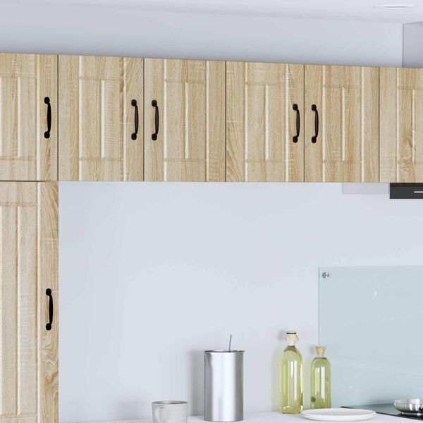 vidaXL Gabinetes de pared de cocina 2 pcs Roble Sonoma 60 x 31 x 40 cm