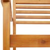 vidaXL Sillas de jardín 2 uds madera maciza de acacia 59x55x85 cm