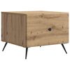vidaXL Mesa de Caf&eacute; Roble artisan 49 x 50 x 40 cm Madera de Ingenier&iacute;a