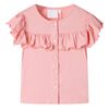 vidaXL Camiseta infantil rosa 104