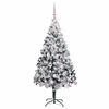 vidaXL Árbol de Navidad artificial Verde 180 cm PVC y Acero y Plástico