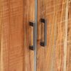 vidaXL Aparador de madera maciza de acacia 65x30x75 cm