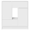 vidaXL Aparador con cajones y puertas blanco 70,5x34x74,5 cm