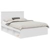 vidaXL Estructura de cama con caj&oacute;n 150 x 200 cm Madera de pino macizo