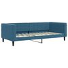 vidaXL Sofá cama nido con cajones terciopelo azul 90x200 cm