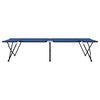 vidaXL Cama de Camping Plegable Azul 206 x 76 x 74 cm Tela Oxford