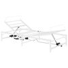 vidaXL Estructura de Cama Ajustable El&eacute;ctrica Blanco 107 x 200 cm