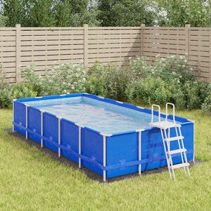 vidaXL Tapiz de suelo piscina geotextil poli&eacute;ster gris claro 500x250cm