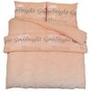 vidaXL Juego de funda n&oacute;rdica algod&oacute;n rosa 260x240 cm