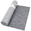 vidaXL Fieltro antideslizante de pintor 50 m 280 g/m&sup2; gris