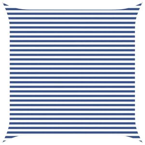 vidaXL Toldo Vela de Sombra Azul y Blanco 4 x 4 m
