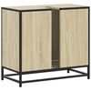 vidaXL Mueble de lavabo de ba&ntilde;o roble Sonoma 65x33x60 cm madera de ingenier&iacute;a