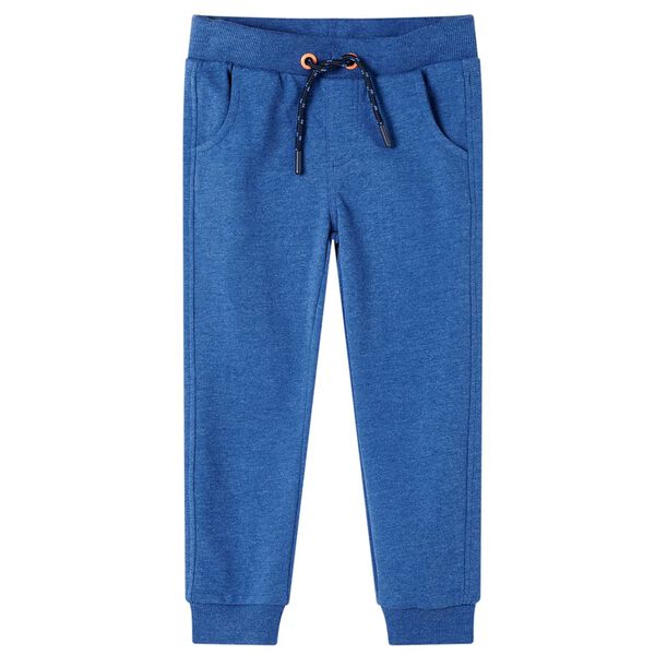 Pantalones de ch&aacute;ndal infantiles azul oscuro 140