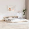 vidaXL Estructura de cama Marr&oacute;n 180 x 200 cm Madera