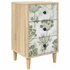 vidaXL Mesa de noche GOTHA Roble Sonoma 36 x 33 x 60 cm