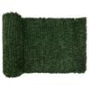 vidaXL Cerca Artificial Verde oscuro 1 x 3 m PVC y Acero