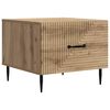 vidaXL Mesa de Caf&eacute; Roble artisan 49 x 50 x 40 cm Madera de Ingenier&iacute;a