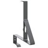 vidaXL Soporte para Guardia de Nieve Gris antracita 29,5 x 3 x 34,5 cm