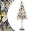 vidaXL &Aacute;rbol de Navidad con 150 LED con soporte 120 cm PE y Acero