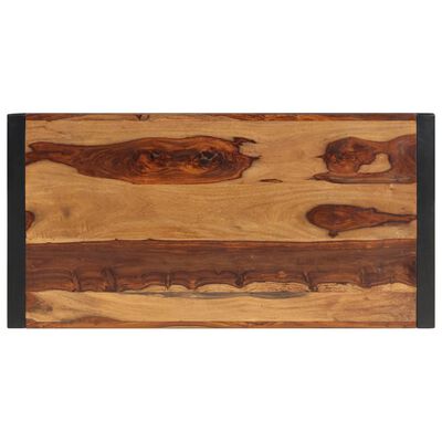 vidaXL Mesa de centro 120x60x40 cm madera maciza de sheesham