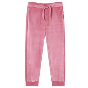 Pantalones de chándal infantiles color frambuesa 92