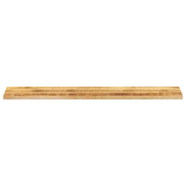 vidaXL Tablero de mesa rectangular madera mango rugosa 180x30x2,5 cm