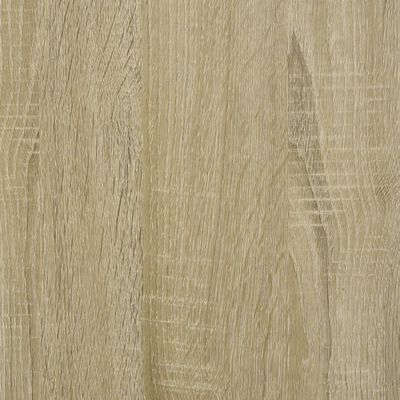 vidaXL Escritorio cajones madera contrachapada Sonoma 102x50x76 cm