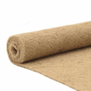 vidaXL Estera de yute para roedores 0,5x1 m 5 mm