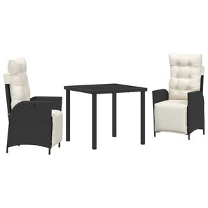 vidaXL Conjunto de Comedor de Jard&iacute;n 7 pcs Beige rat&aacute;n sint&eacute;tico