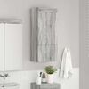 vidaXL Armario de pared para ba&ntilde;o TULUM Gris Sonoma 37 x 24,5 x 86 cm