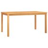 vidaXL Juego de comedor para jard&iacute;n 3 pzas madera maciza de teca