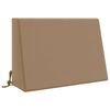 vidaXL Coj&iacute;n trasero SOEST 100% Poli&eacute;ster Topo 60 x 20 x 40 cm