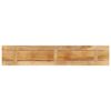 vidaXL Tablero de mesa rectangular madera mango rugosa 160x20x2,5 cm